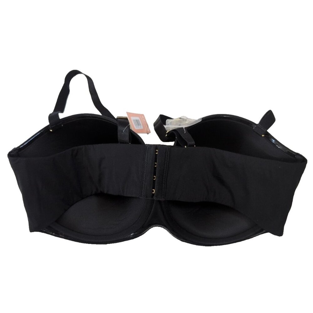 ThirdLove Bra Womens 42C 24/7 Classic Strapless Black Underwire - New - Picture 2 of 3